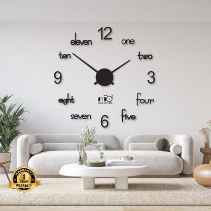 Wood Wall Clock