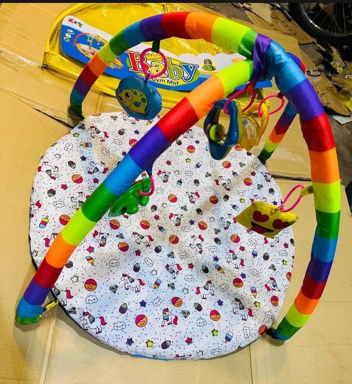 Baby Play Mat With Hanging Toys