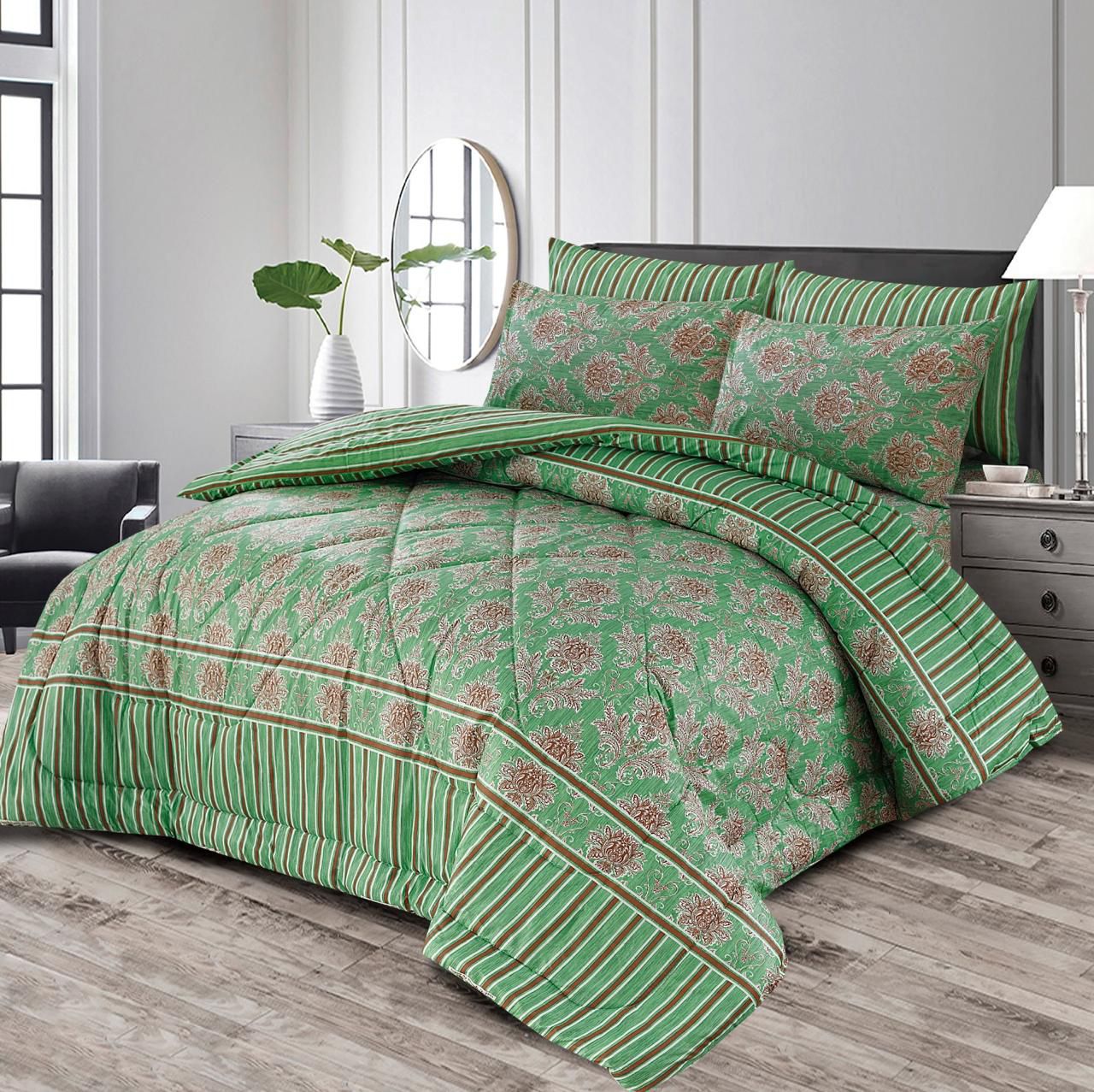 Premium Nishat Printed Bedsheet for Luxurious Comfort