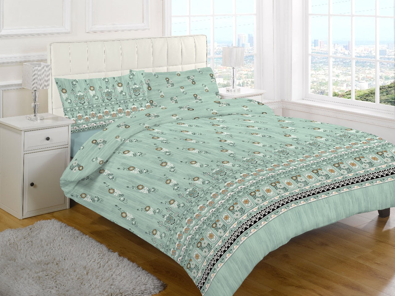 Luxury Cotton Nishat Bedsheet