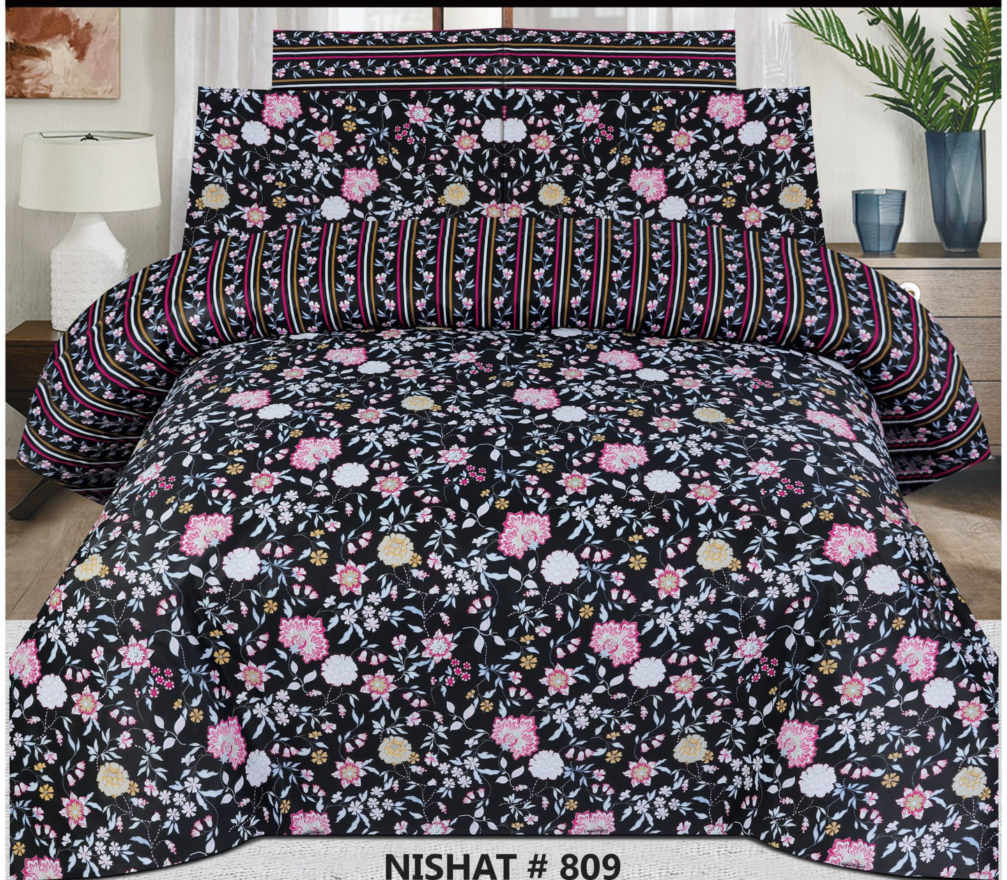 Nishat Printed Bedsheet – Beauty & Comfort