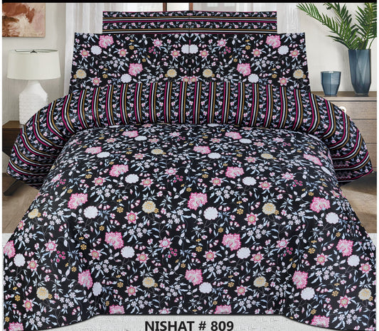 Nishat Printed Bedsheet – Beauty & Comfort