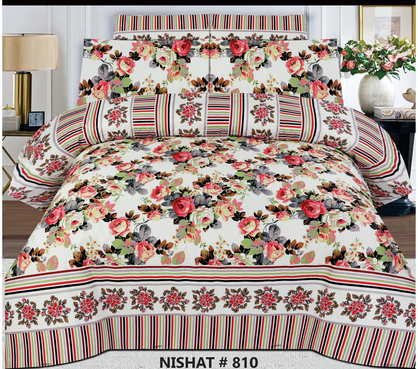 Trendy Nishat Bedsheet for a Stylish Home Upgrade