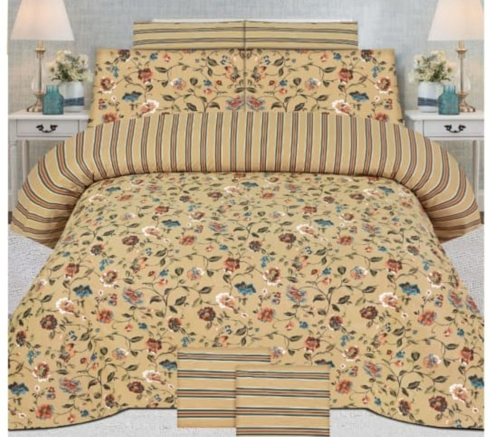 Timeless Elegance -Printed Bedsheet