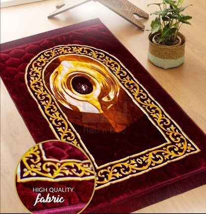 Velvet Embossed Prayer Mat