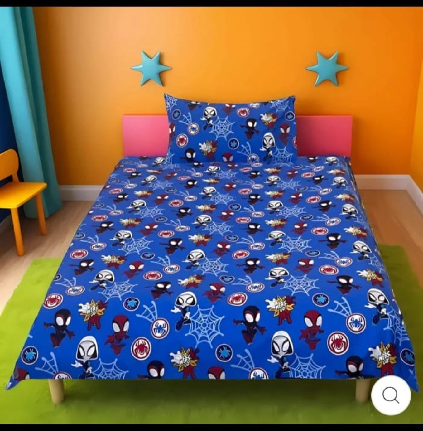 Blue small Animal single bedsheets