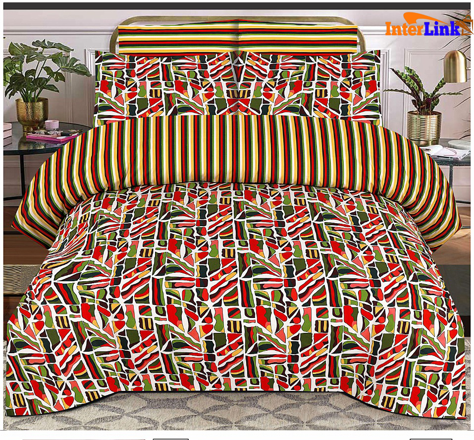 Nishat Printed Bedsheet – Elevate Your Bedroom with Luxury Style