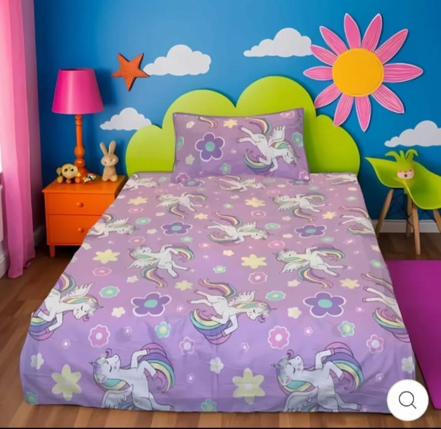 unicorn Besheeets | unicorn cartoon kids bedsheets