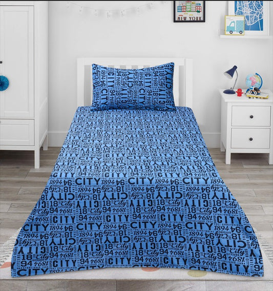 Blue bedsheet For kids