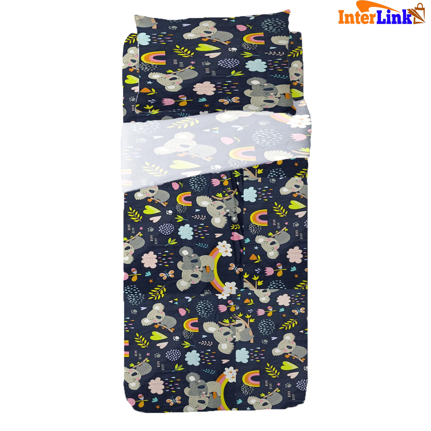 Cuddly Kolas printed kids bedsheets